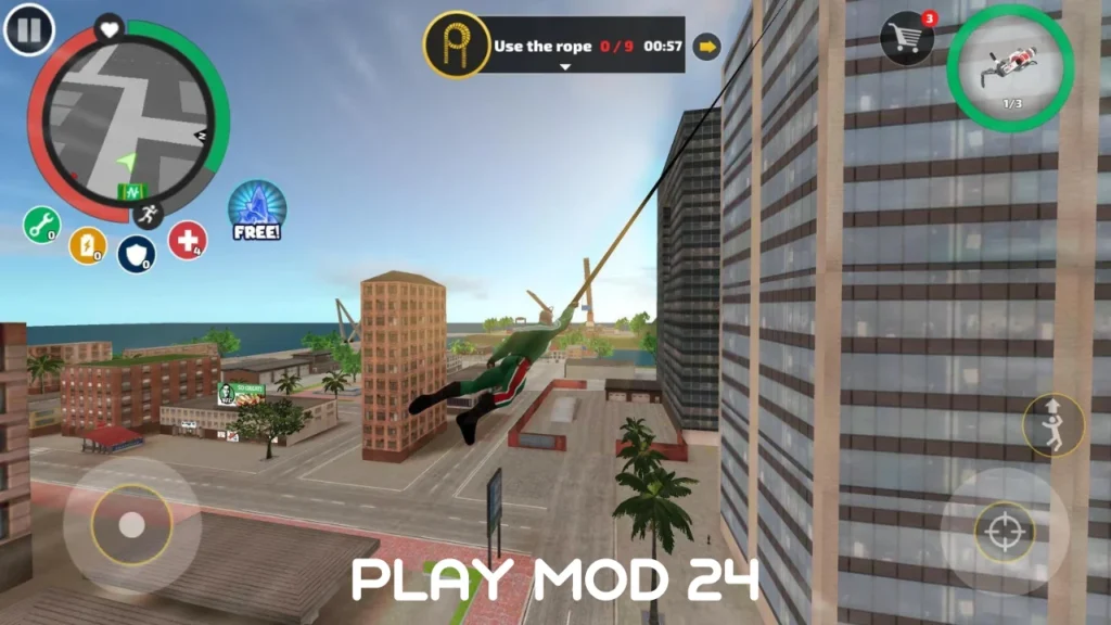 rope hero vice town mod apk hack old version