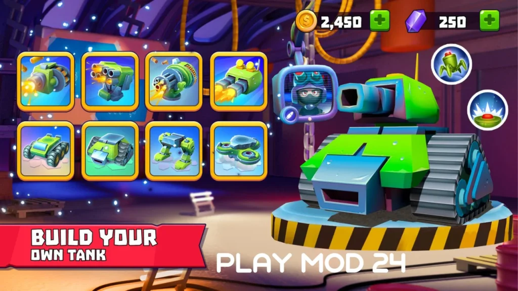 tanks a lot mod apk free shopping