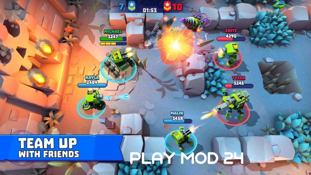 tanks a lot mod apk god mode
